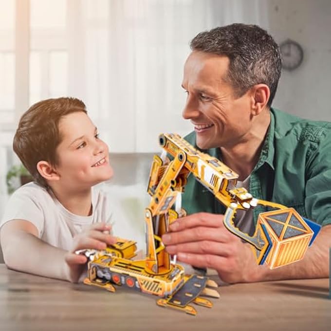 PUZZLE 3D CONSTRUCCIONES (HYDRAULIC ARM) - Image 4